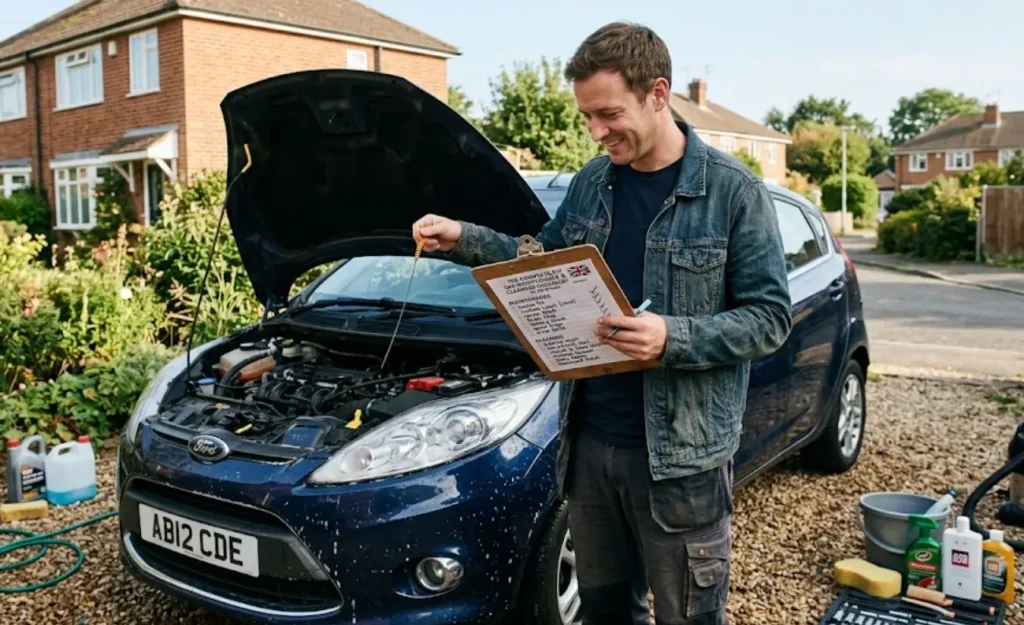 The Complete DIY Car Maintenance & Cleaning Checklist for UK Drivers