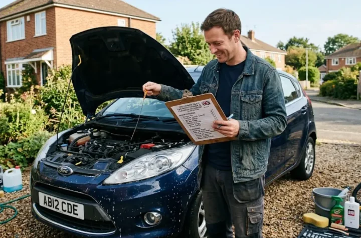 The Complete DIY Car Maintenance & Cleaning Checklist for UK Drivers